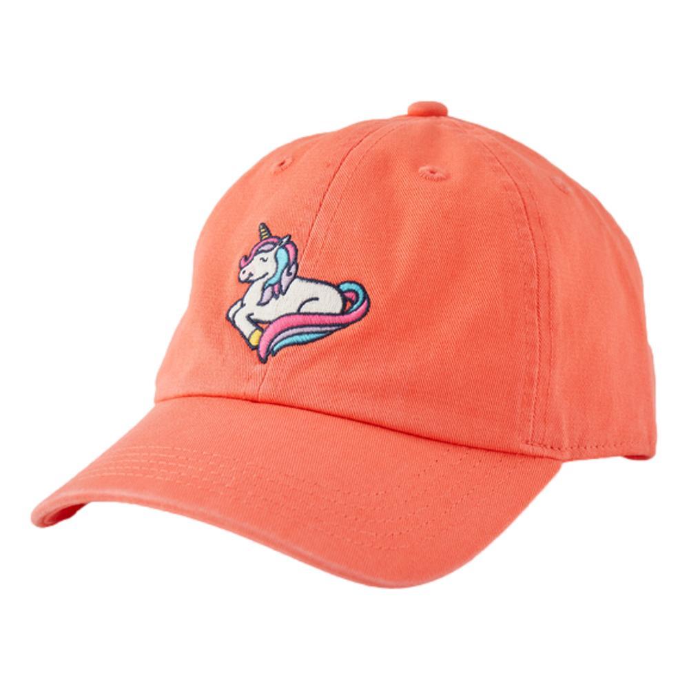 Life is Good Kids Lounging Unicorn Kids Chill Cap MANGO