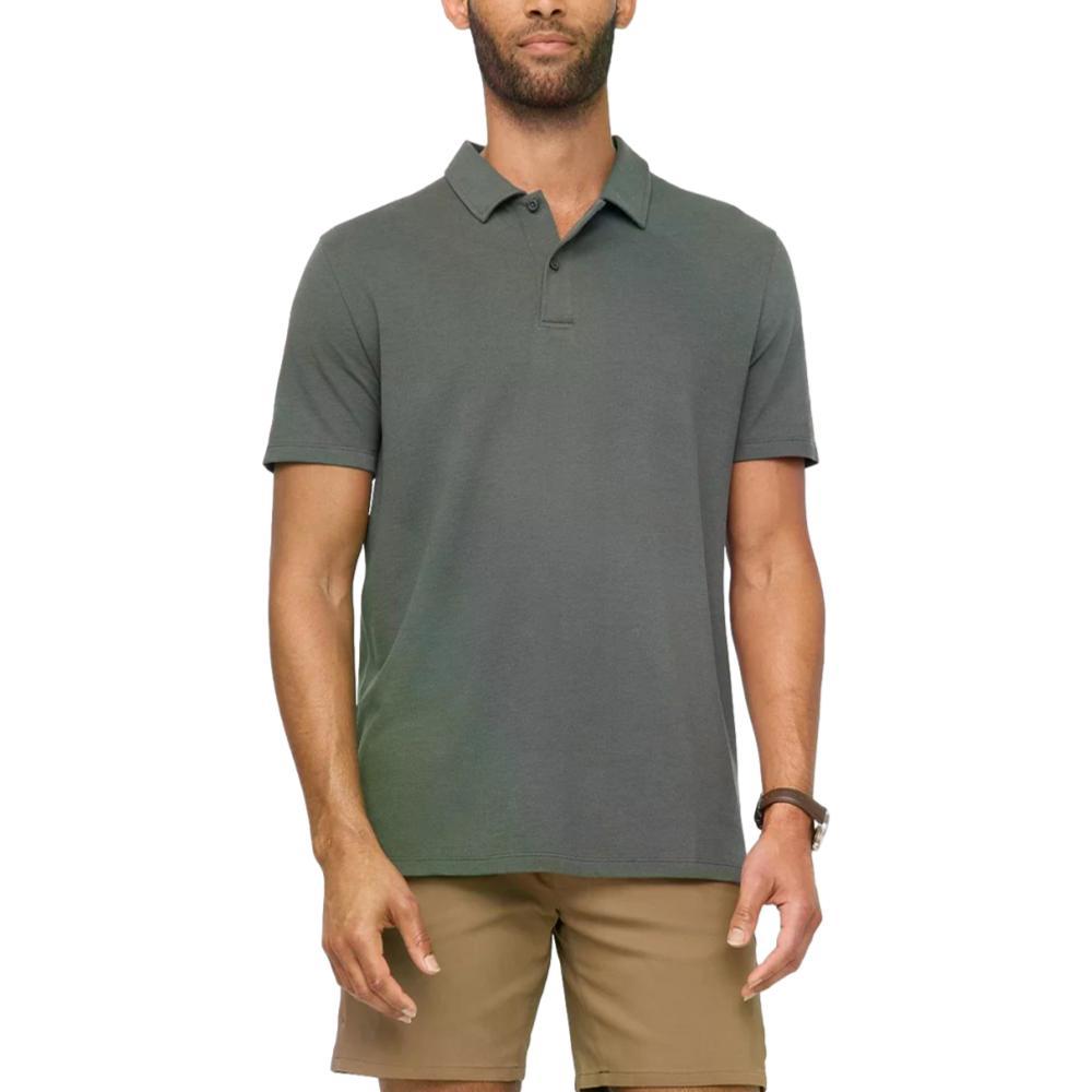 DU/ER Men's Air Flow Pique Performance Polo THYME_TYM