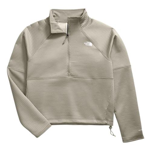 The North Face Women's DotKnit Thermal 1/4-Zip Active Top Clgrey_1i4