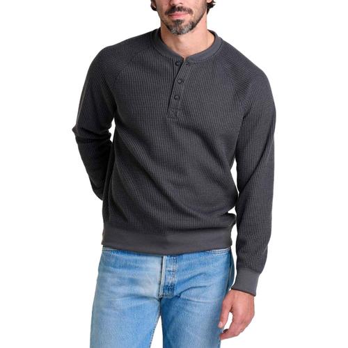 Toad&Co Men's Bitterroot Henley Soot_89