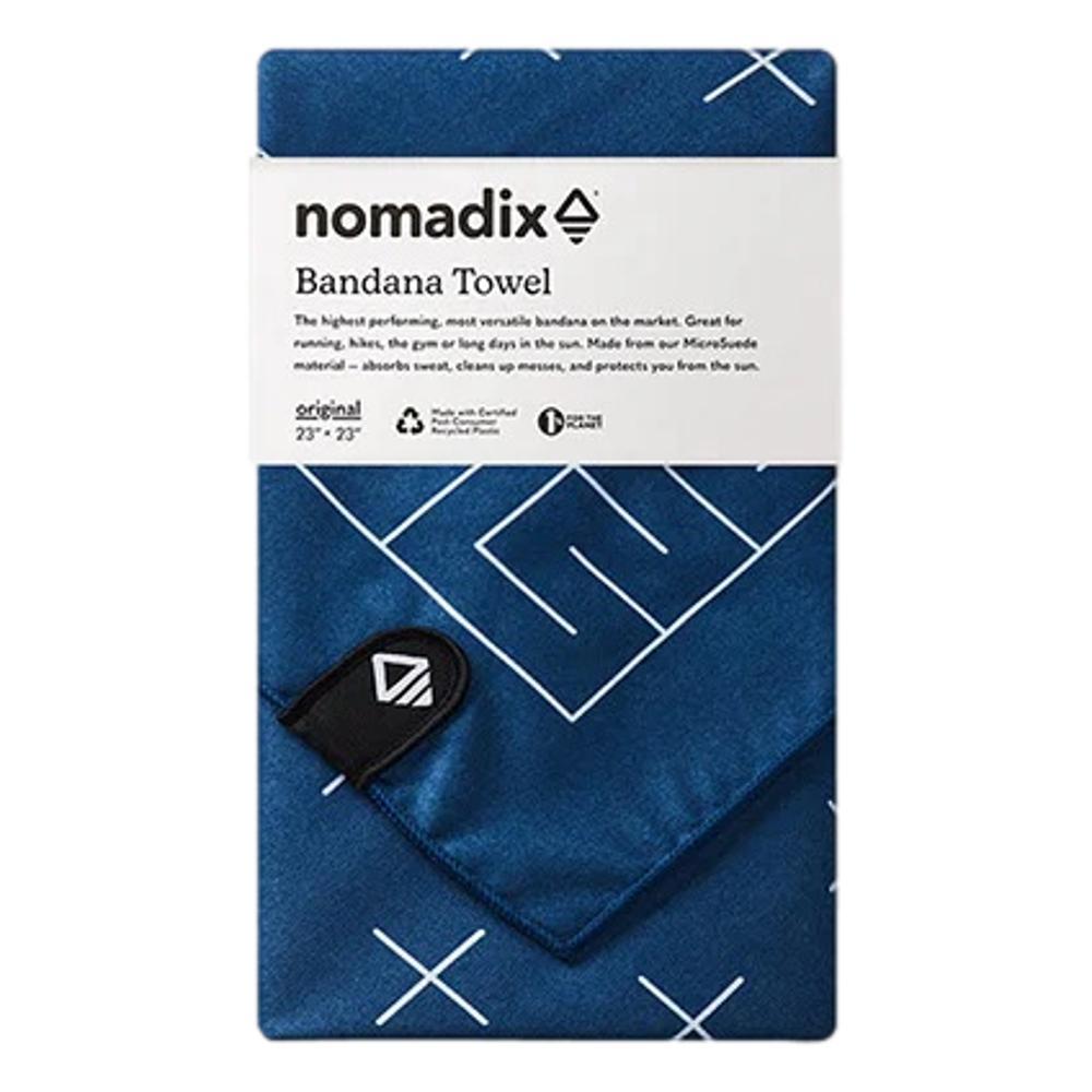 Nomadix Bandana Towel: Barton Dark Blue BARTON_BLUE