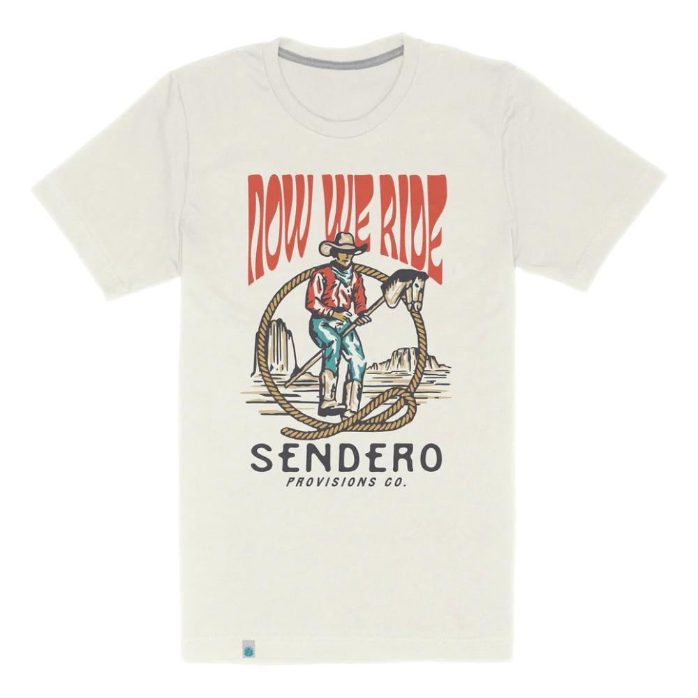 Sendero Provisions Co. Men's Stick Horse T-Shirt WHITE