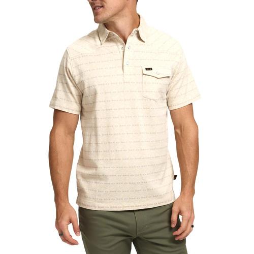 Howler Brothers Men's Ranchero Jacquard Polo Chiba_chi
