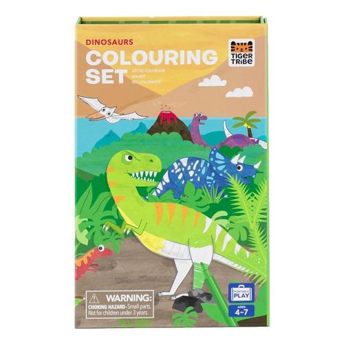 Tiger Tribe Coloring Set - Dinosaur