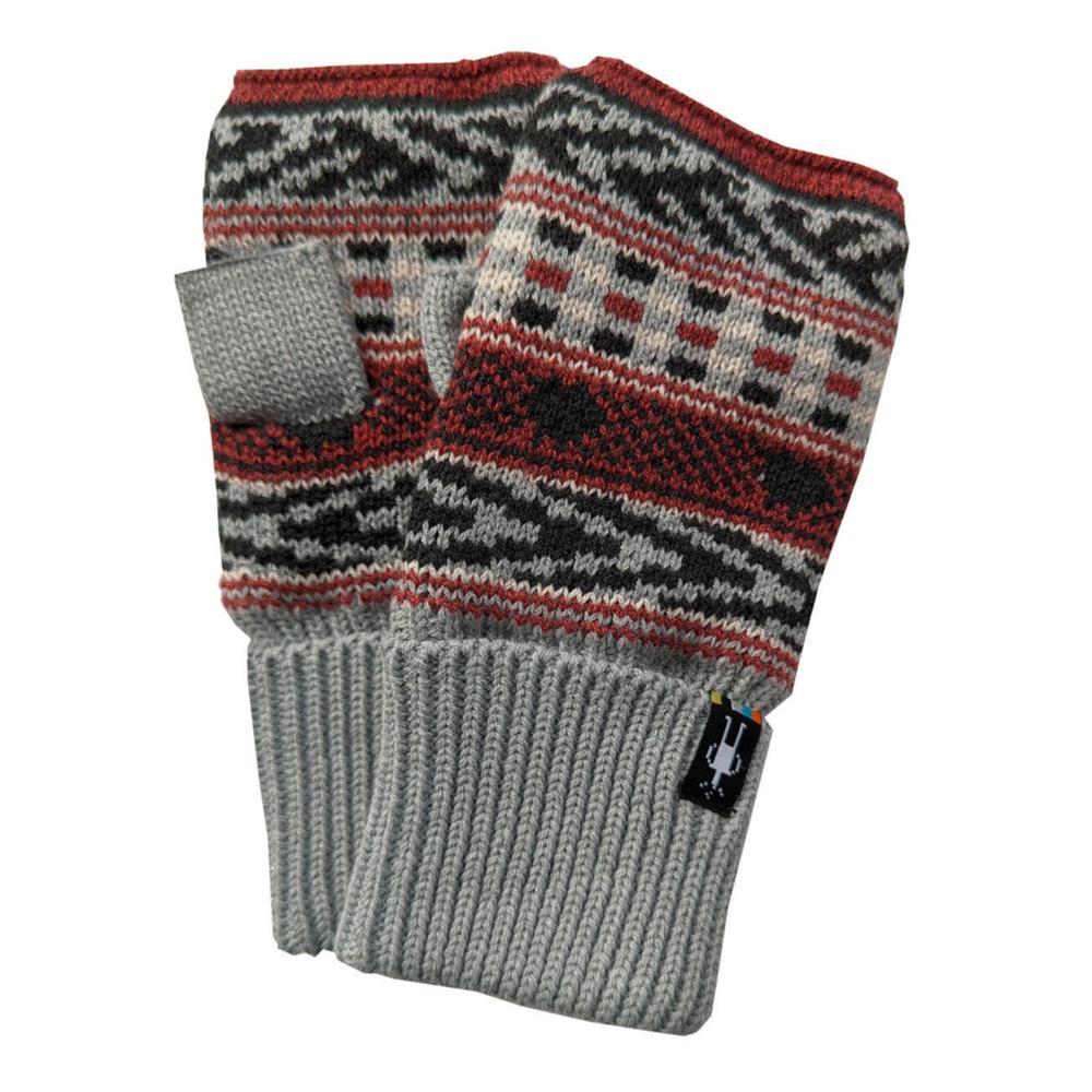 Smartwool Fairisle Fleece Lined Hand Warmers LTGRAY_545