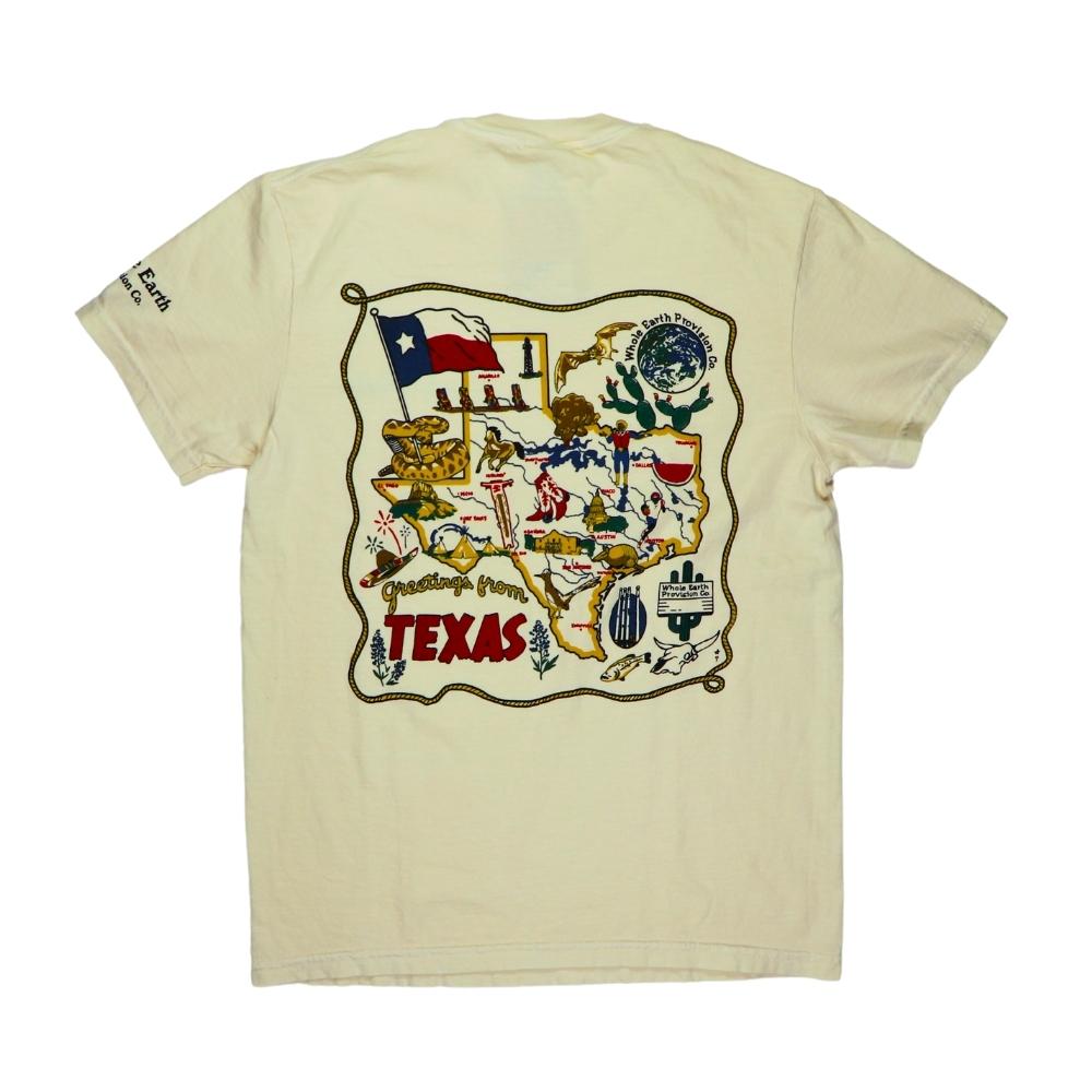 Whole Earth Provision Co. Lamar Mural Tee IVORY