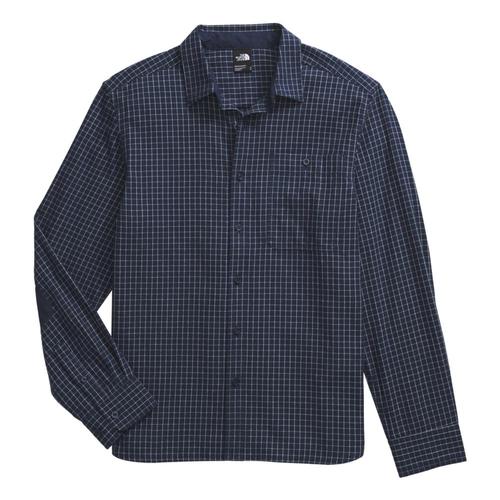 The North Face Men's Arroyo Lightweight Flannel Shirt Navy_4i2