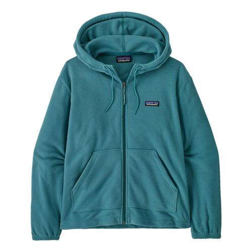 Patagonia Women's Micro D Fleece Hoody Blue_wldb