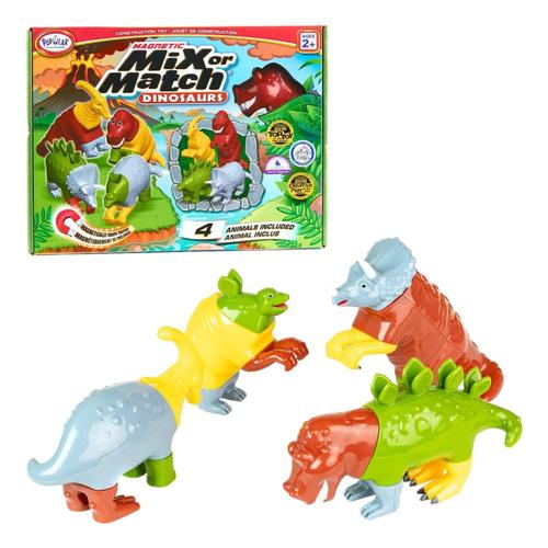 Popular Playthings Magnetic Mix or Match Dinosaurs