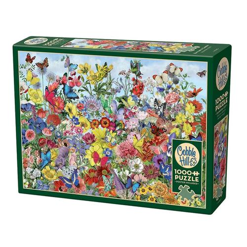 Cobble Hill Butterfly Garden 1000 Piece Jigsaw Puzzle
