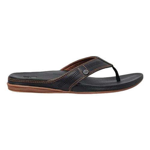 Reef Men's Cushion Lux Flip Flops Blk.Brn_bkb