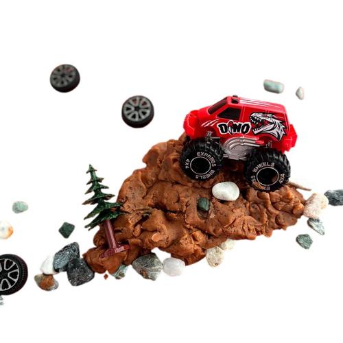 Earth Grown KidDoughs Monster Truck Dough-To-Go Jar