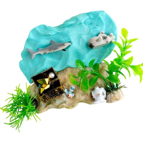 Earth Grown KidDoughs Shark Dough-To-Go Jar
