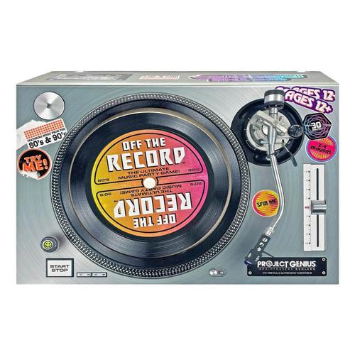 Project Genius Off the Record Musical Party Game