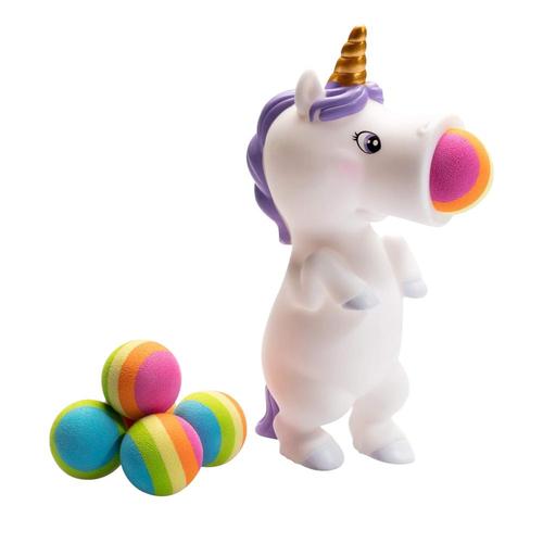 Hog Wild White Unicorn Squeeze Popper