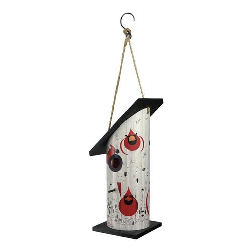 Red Carpet Studios Charley Harper Cardinals Large Birdhouse
