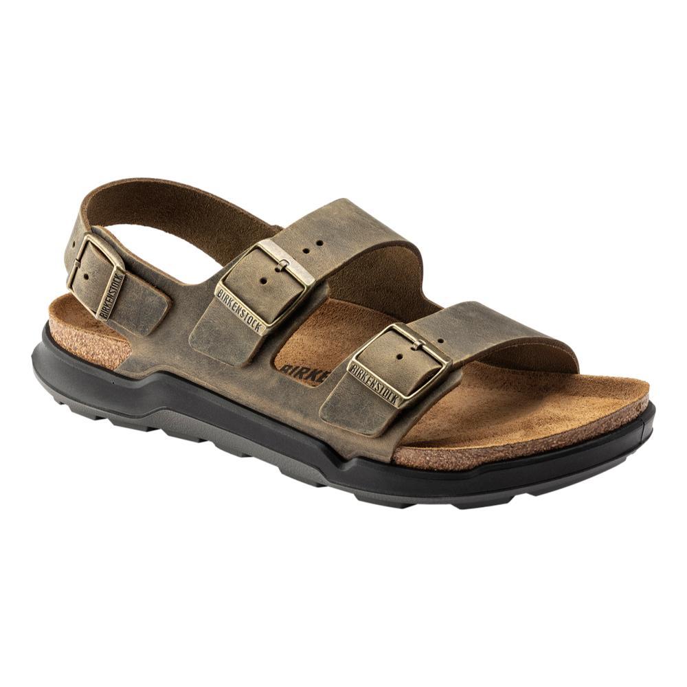 Birkenstock Men's Milano Rugged Oiled Leather Sandals - Regular FDKHAK.OL