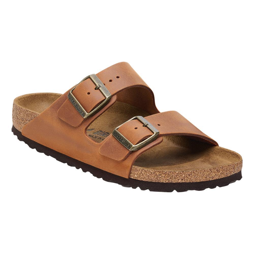 Birkenstock Women's Arizona Oiled Leather Sandals - Regular COGNAC.OL
