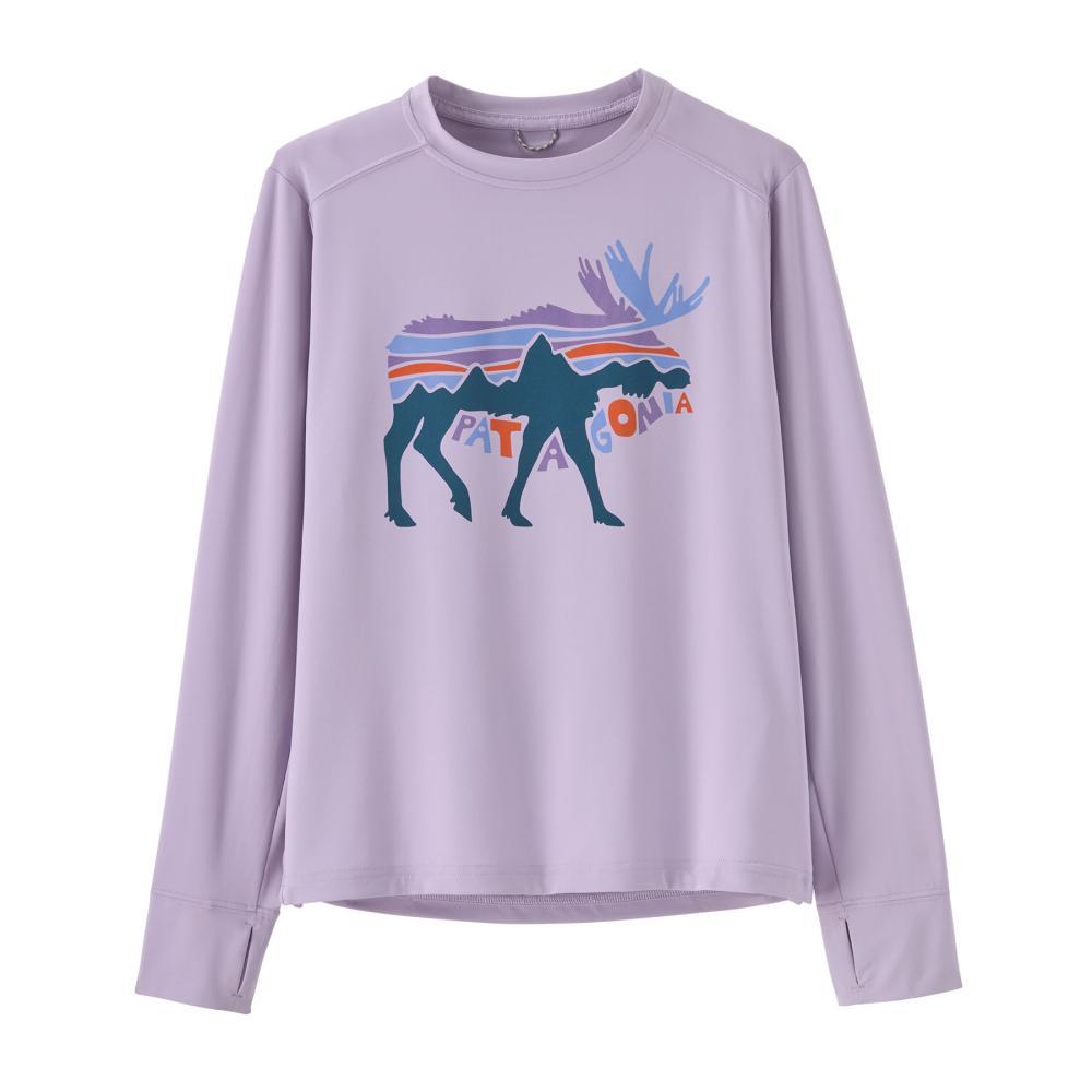 Patagonia Kids Long-Sleeved Capilene Silkweight T-Shirt FXPURP_FMPU