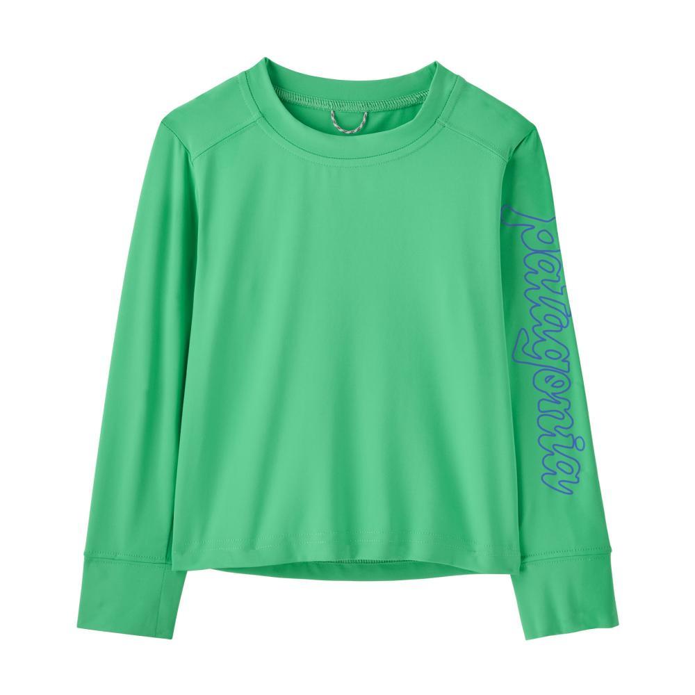 Patagonia Baby Long-Sleeved Capilene Silkweight T-Shirt ALOEGRN_FSAL