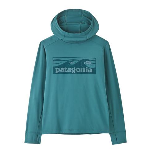 Patagonia Kids Capilene Silkweight Hoody Wtblue_btlw