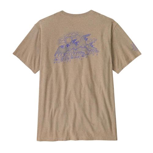 Patagonia Wind Runner Responsibili-Tee Seabird_sbdy
