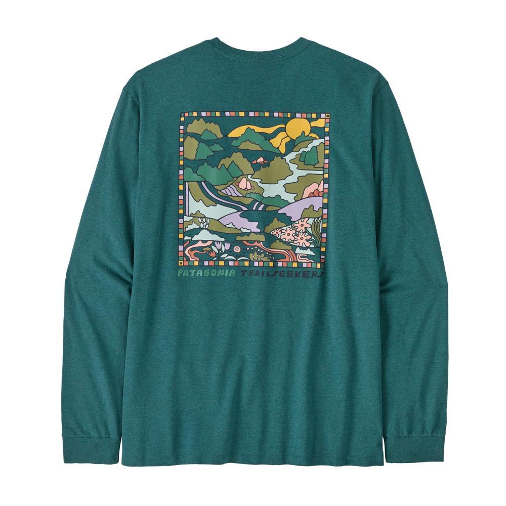 Patagonia Long-Sleeved Trailseekers Responsibili-Tee WETBLUE_WLDB