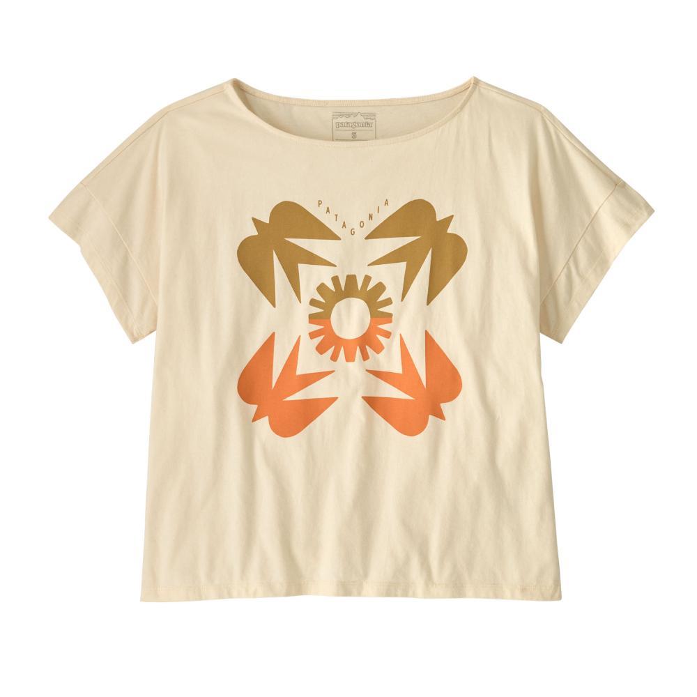 Patagonia Women's Sunfirst Relaxed Drop-Sleeve Organic T-Shirt NATUR_UDNL