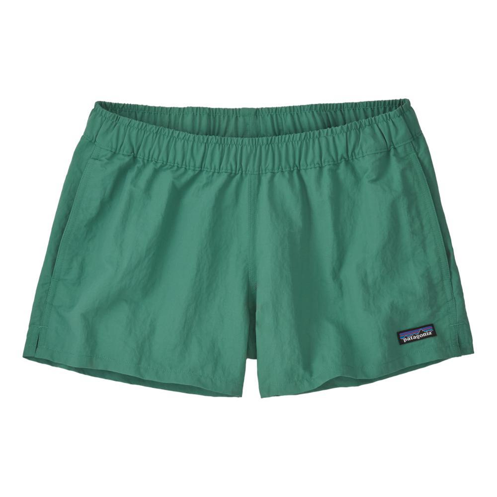Patagonia Women's Barely Baggies Shorts - 2 1/2in Inseam GREEN_HTLG