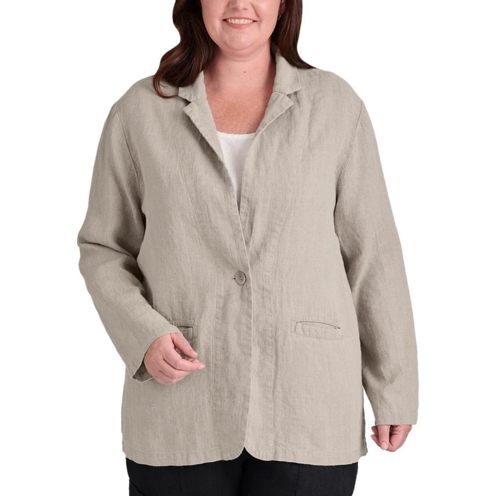 FLAX Women's Kate's Blazer NATURAL