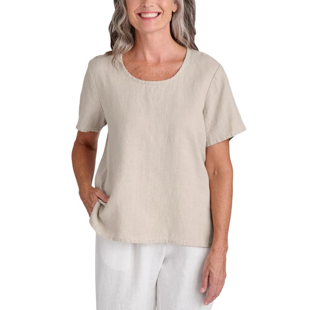 FLAX Women's Fundamental Tee NATURAL