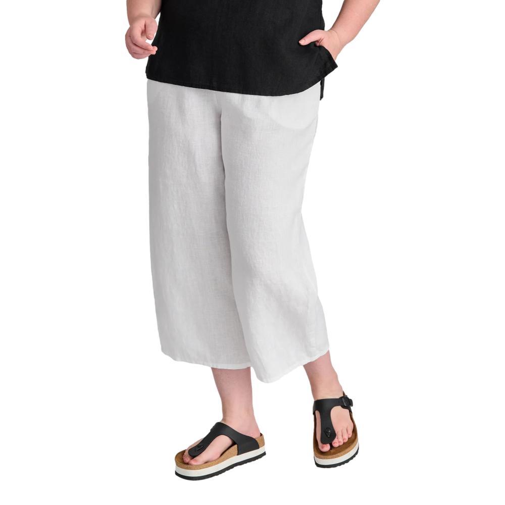 FLAX Women's Floods Pants WHITE