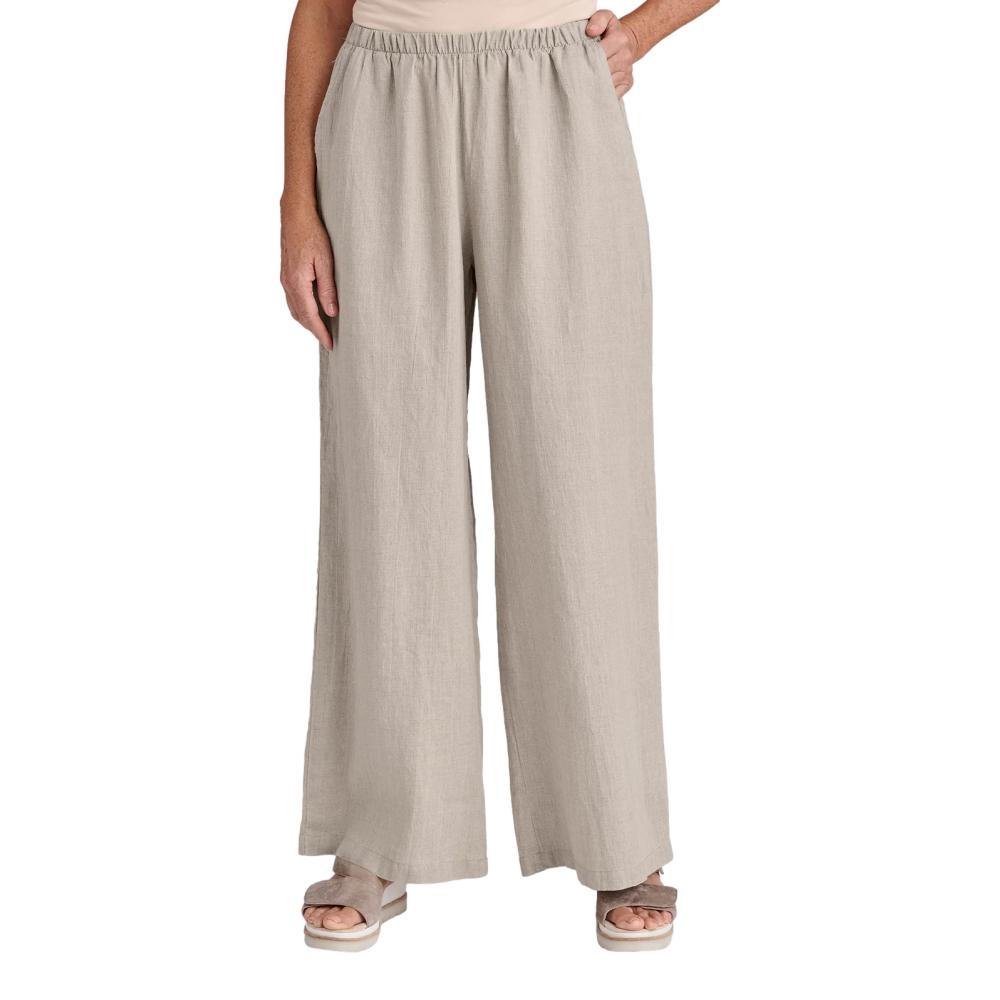 FLAX Women's Flowing Pants NATURAL