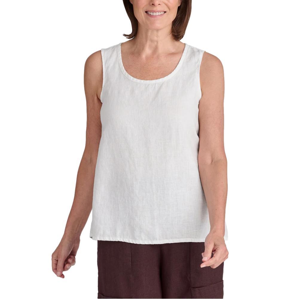 FLAX Women's Fundamental Tank WHITE
