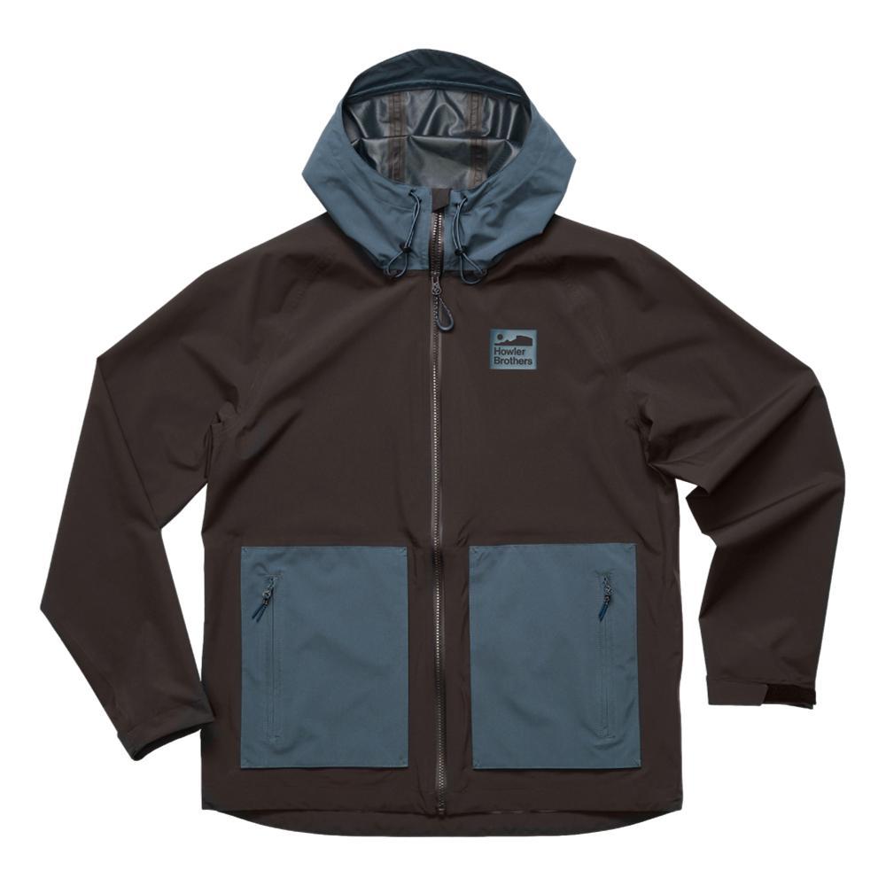 Howler Brothers Men's Storm Splitter Rain Shell BLKSLATE_ANT