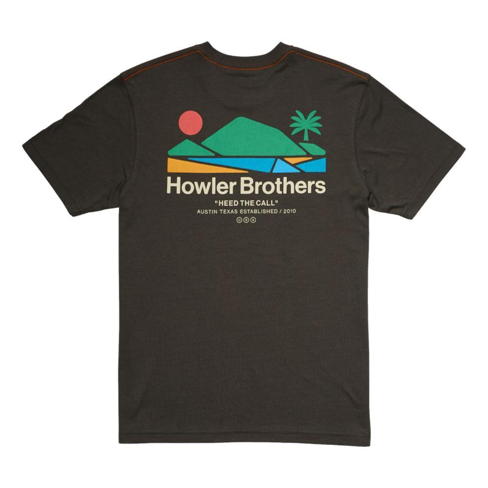 Howler Brothers Men's Bahia de Howler T-Shirt ANTIQUEBLACK