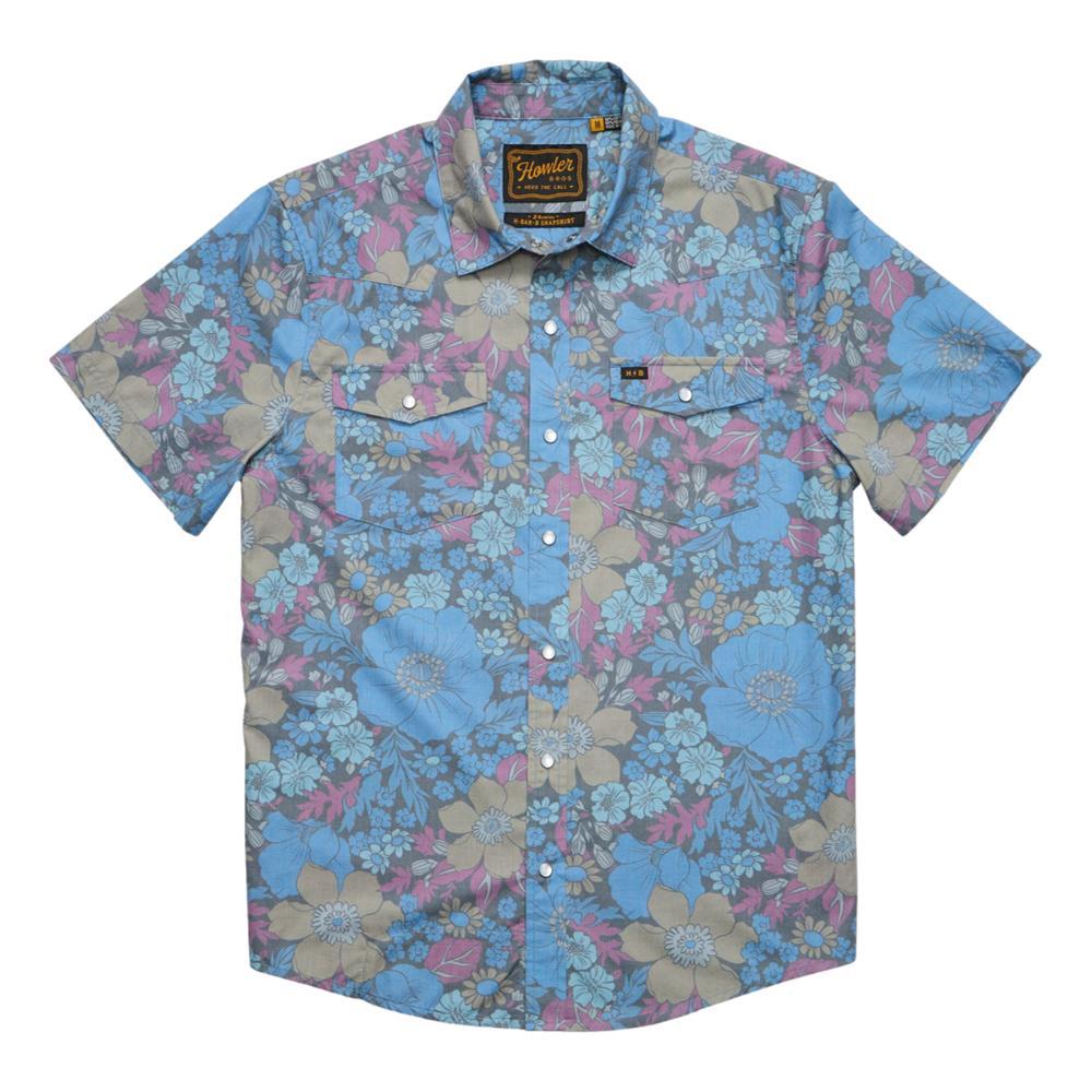 Howler Brothers Men's H Bar B Snapshirt FLOWER_BLU