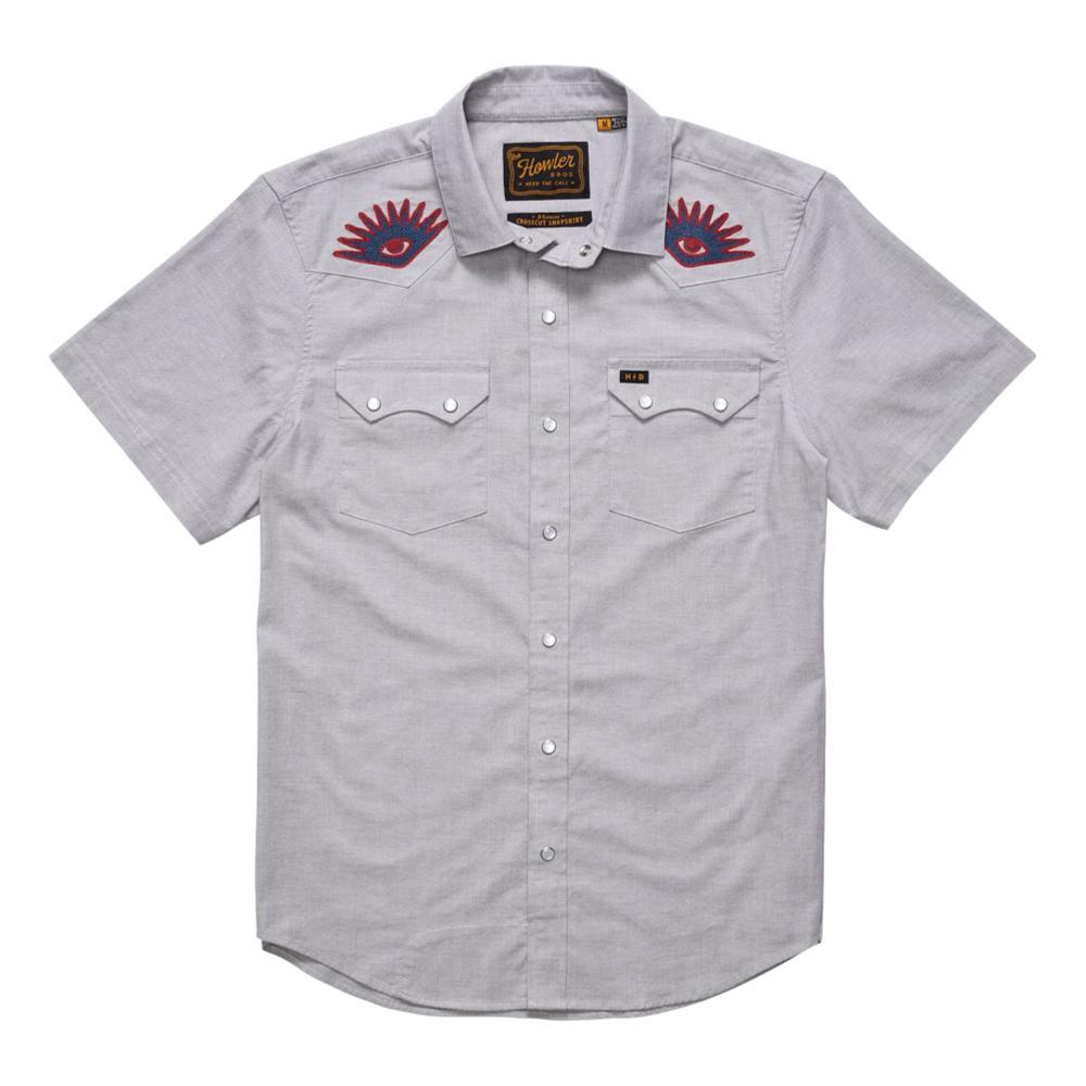 Howler Brothers Men's Crosscut Deluxe Shortsleeve Shirt LTGREY_HIG