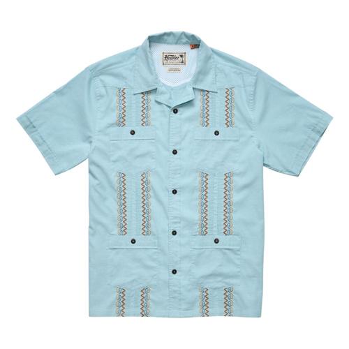 Howler Brothers Men's Guayabera Shirt Niblue_nil