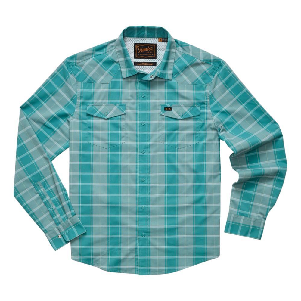 Howler Brothers Men's H Bar B Tech Longsleeve TEAL_TEA