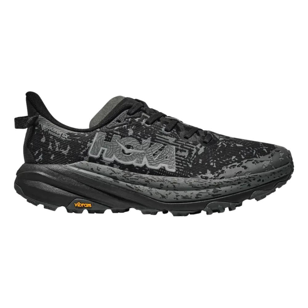 HOKA ONE ONE Men's Speedgoat 6 GTX Trail Running Shoes BLK.ORBT_BCKT