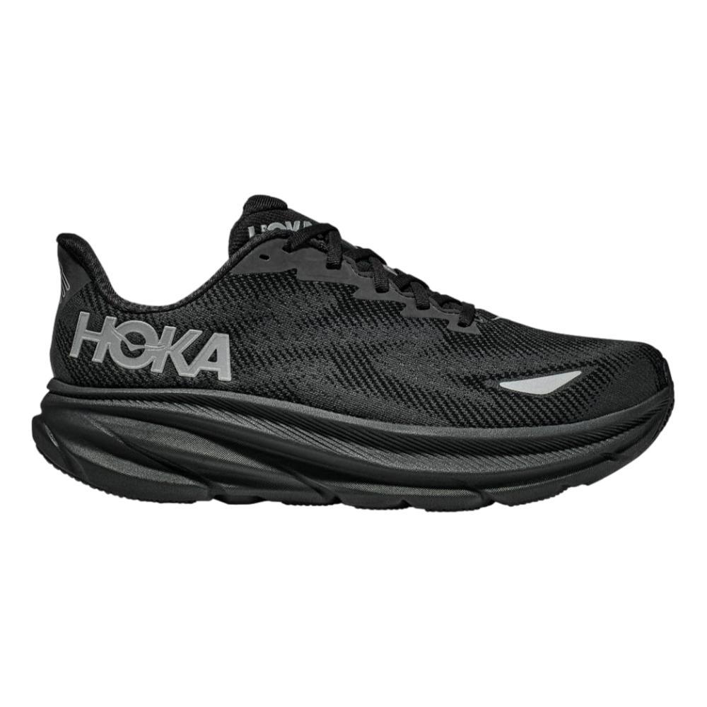 HOKA ONE ONE Men's Clifton 9 GTX Running Shoes BLK.BLK_BBLC