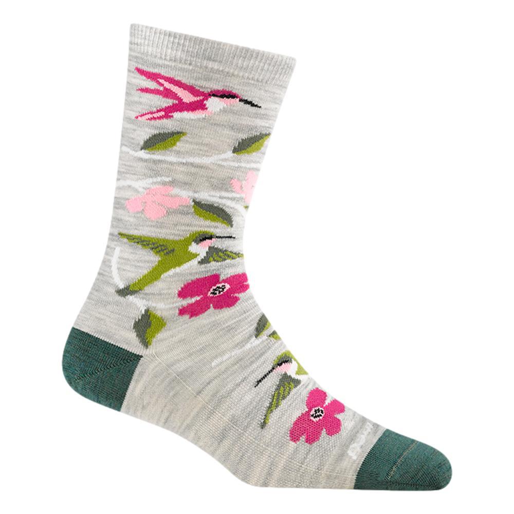 Darn Tough Women's Birds of a Feather Crew Lightweight Lifestyle Socks ASH