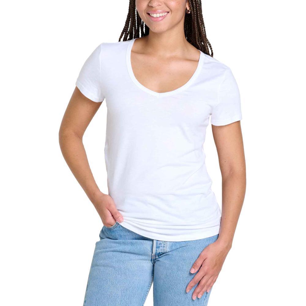 Toad&Co Women's Marley II Short Sleeve Tee WHITE_103