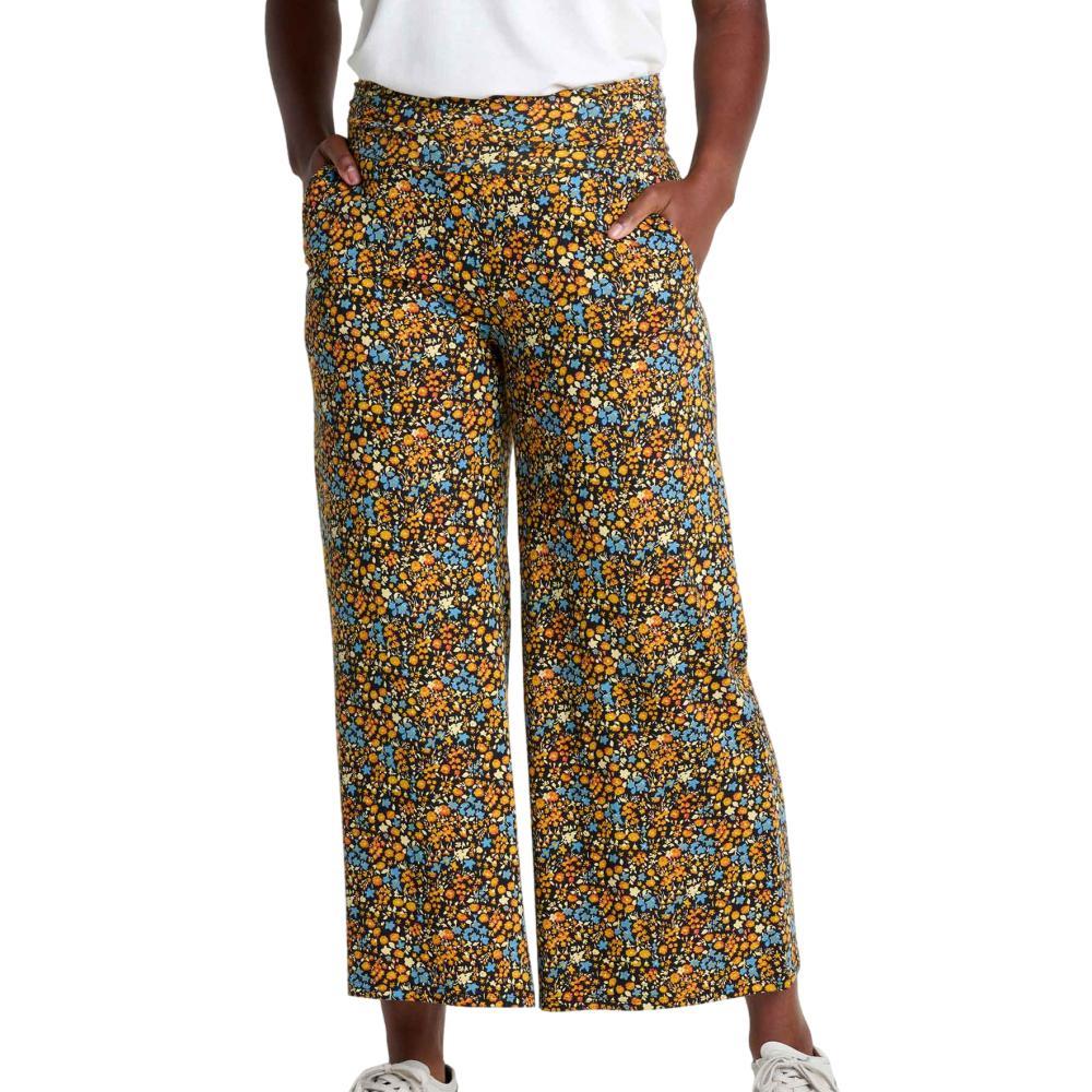 Toad&Co Women's Chaka Wide Leg Pants BLACKD_717
