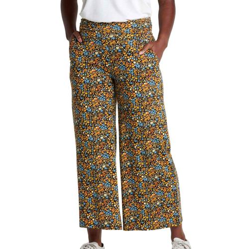Toad&Co Women's Chaka Wide Leg Pants Blackd_717