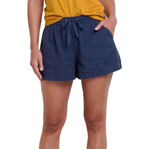 Toad&Co Women's Taj Hemp Pull-On Shorts Navy_414