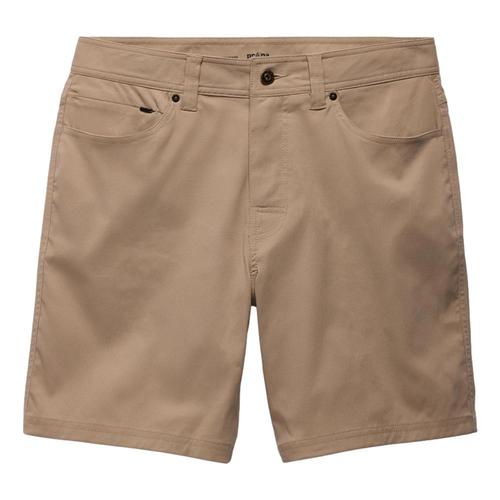 prAna Men's Stretch Zion 5 Pocket Shorts - 8in Inseam Sandba_250