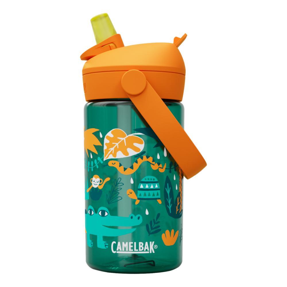 CamelBak Kids Thrive Flip Straw 14oz Bottle with Tritan Renew JUNGLEANML