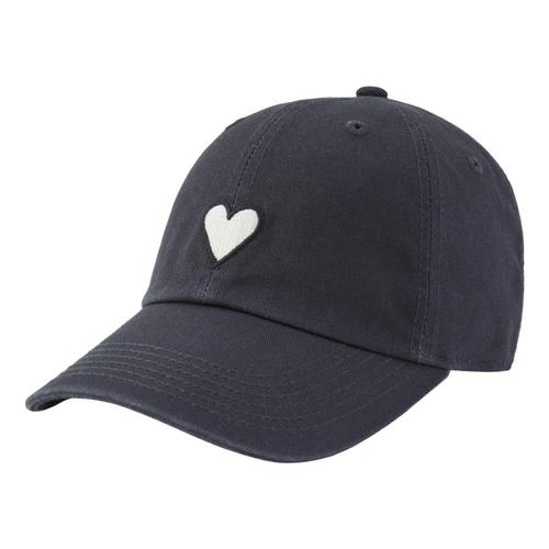 Life is Good Heart Chill Cap Jetblack
